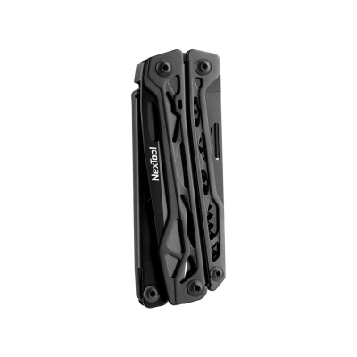 Multitool NexTool BlackKnight NE20151, 11 vegla, set me 10 bit, ngjyrë e zezë