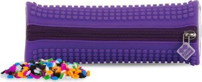 Penar PIXIE CREW me panel silikoni dhe piksel, 20 cm, vjollcë