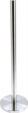 Mbajtës letre tualeti HTI-Living, çelik inox, 55 cm, argjendtë