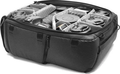Kuti organizuese për kamera Peak Design Camera Cube Large, për pajisje fotografike, me ndarës fleksibël, e zezë