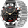 Smartwatch Mski Gravity GT20-2, ekran 1.43" AMOLED, thirrje me Bluetooth, ngjyrë argjendi
