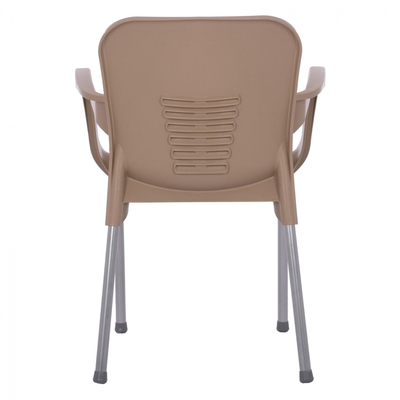 Karrige polipropileni e ricikluar Karek 59.5×59×81 cm (HM5592.12), bezhë