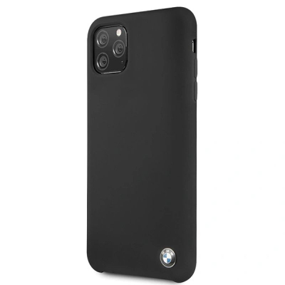 Këllëf telefoni BMW Signature Collection, silikon, për iPhone 11 Pro Max, i zi