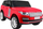 Makina elektrike për fëmijë Ramiz Range Rover HSE, 12V, 2 ulëse, e kuqe