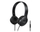 Слушалки Panasonic RP-HF100ME-K, на уво, со кабел, црни