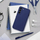 Futrollë silikoni OEM për Samsung Galaxy S23 Ultra, mbrojtëse, blu