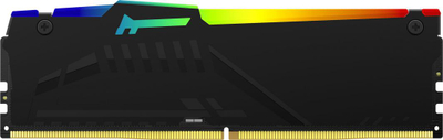 Memorie Kingston Fury Beast RGB, DDR5, 32 GB, 6000 MHz, CL40, KF560C40BBAK2-32