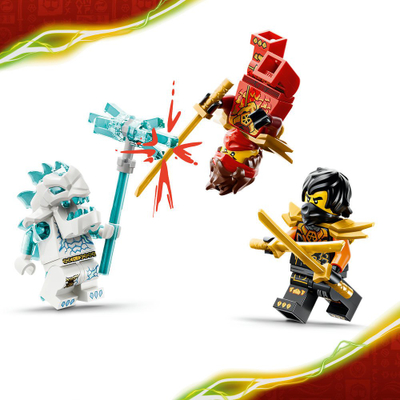 Set lodrash LEGO Ninjago 71864, 394 pjesë, mbi 7 vjeç, shumëngjyrësh