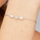 Byzylyk për femra Brosway Infinite White Fancy FIW116, i argjendtë