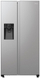 Frigorifer Side by Side Hisense RS5P535NTCE, dozues uji dhe akulli, inox