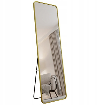 Pasqyrë në këmbë Home Styling Collection, 150 cm, kornizë ari