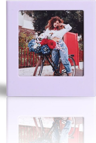 Kornizë magnetike LoveInstant Instax Square, plastike, lejla