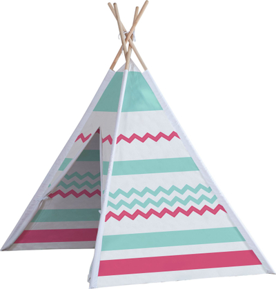Çadër loje Play Tent Tepee, për kalamaj, shumëngjyrëshe