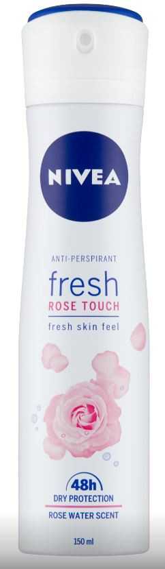 Deodorant Nivea Fresh Rose Touch, 150ml