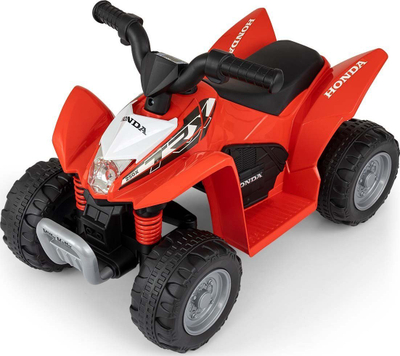 Motoçikletë elektrike fëmijësh Milly Mally Honda TRX 250X, bateri, 3 km/h, e kuqe
