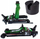Fole hidraulike Low Profile Car Jack 3T, kapacitet 3 ton, lartësi 85 380 mm, e kuqe