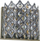Lampë muri Alfa Emir 1PL 22200, E27 60W, dru natyral, e bardhë