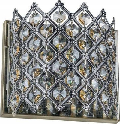 Lampë muri Alfa Emir 1PL 22200, E27 60W, dru natyral, e bardhë