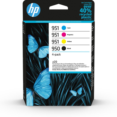 Кертриџ мастило HP 950 951, сет 4 парчиња, оригинални, повеќебојни