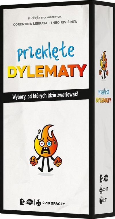 Lojë shoqërore Cursed Dilemmas Rebel, për të rritur, shumë lojtarë, shumëngjyrëshe