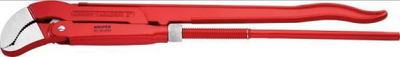 Çelës tubash Knipex, 680 mm, kapje 120 mm, i kuq