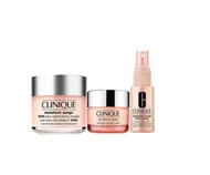 Set Clinique Moisture Surge 100h, Krem hidratues, 125 ml + Krem për sy, 15 ml + Sprej për fytyrë, 30 ml
