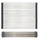 Mbulesë tharëse enësh KINGHoff KH 1903, 45x32 cm, çelik inox, skaje silikoni gri