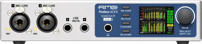 Interface audio USB RME Fireface UCX II, 40 kanale, argjendtë