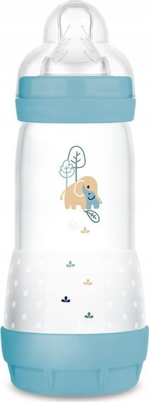 Biberon MAM Perfect Start Anti-Colic Planet Love, 320ml, nga 4 muaj, për djem