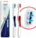 Furçë dhëmbësh Wellbee Brush Medium, qime mesatare, ngjyra të përziera