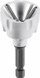 Vegël rrafshimi fijesh Hogert HT3B610, 3–19 mm, karbid, metal