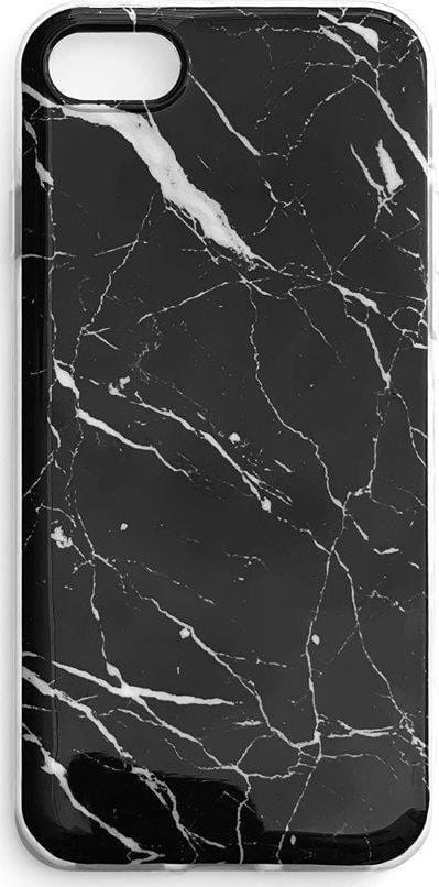 Këllëf xheli Wozinsky Marble për Samsung Galaxy A22 4G, TPU, mermer, i zi