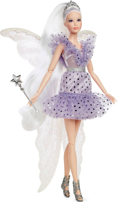 Kukull Barbie JCW43 Tooth Fairy, koleksion, me aksesore, lejla e çelët
