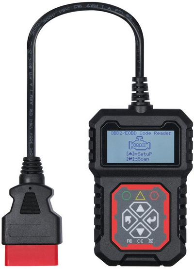 Дијагностички тестер OBD2 Yato YT-72978, LCD, за автомобили и товарни комбиња