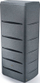 Depo uji Prosperplast Tank Container Tower 260L, PE i riciklum, gri granit