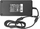 Adapter karikimi për laptop DELL 240W Barrel 7.4 x 5mm, me prizë UK, i zi
