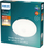 Plafonierë tavani Philips Mauve, LED, 1700lm, e bardhë