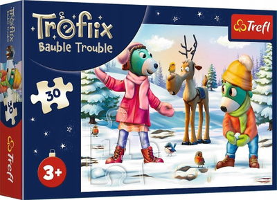 Puzzle Trefl Trefilków Christmas Time, 30 pjesë, 27 x 20 cm, shumëngjyrësh
