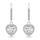 Set stoli Brilio Silver SET195W- vathë + varëse