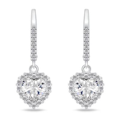 Set stoli Brilio Silver SET195W- vathë + varëse