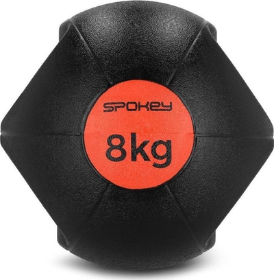 Top medicinal me doreza Spokey 929866, 8kg, për ushtrime force