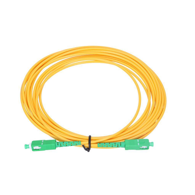 Kabllo ExtraLink Fiber Optic PatchCord, SC/APC - SC/APC, 15m, e verdhë
