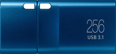 USB Samsung, 256GB, USB C 3.1 Gen1, blu