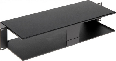 Kuti baterish për kabinet rack Pulsar R-AKU2, 2U, për 4x 7Ah ose 2x 17Ah, e zezë