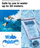 Çantë ujëmbrojtëse Spigen Aqua Shield A610, universale, me litar, blu aqua