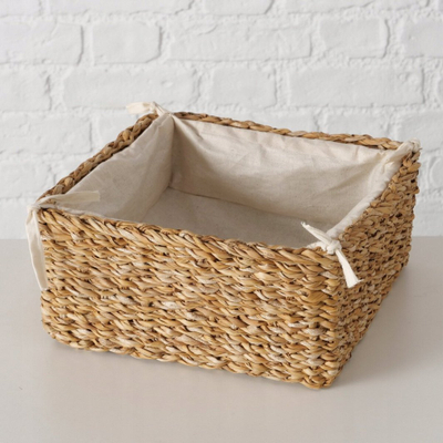 Shportë buke Boltze SOPHY, 25 x 25 cm, bar deti, bezhë