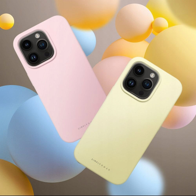 Kapak telefoni Roar Cloud Skin për iPhone 16, silikon, rozë e çelët