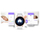 Smartwatch Gravity GT2 5, ekran 1.28" IPS, IP67, rozë gold me rrip gri