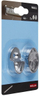 Set muri për shufra rrobash Keuco Wall-Set, 2 copë, krom