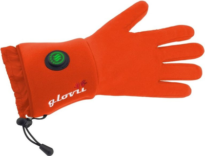 Загреани ракавици Glovii Heated Universal, големина L XL, портокалова